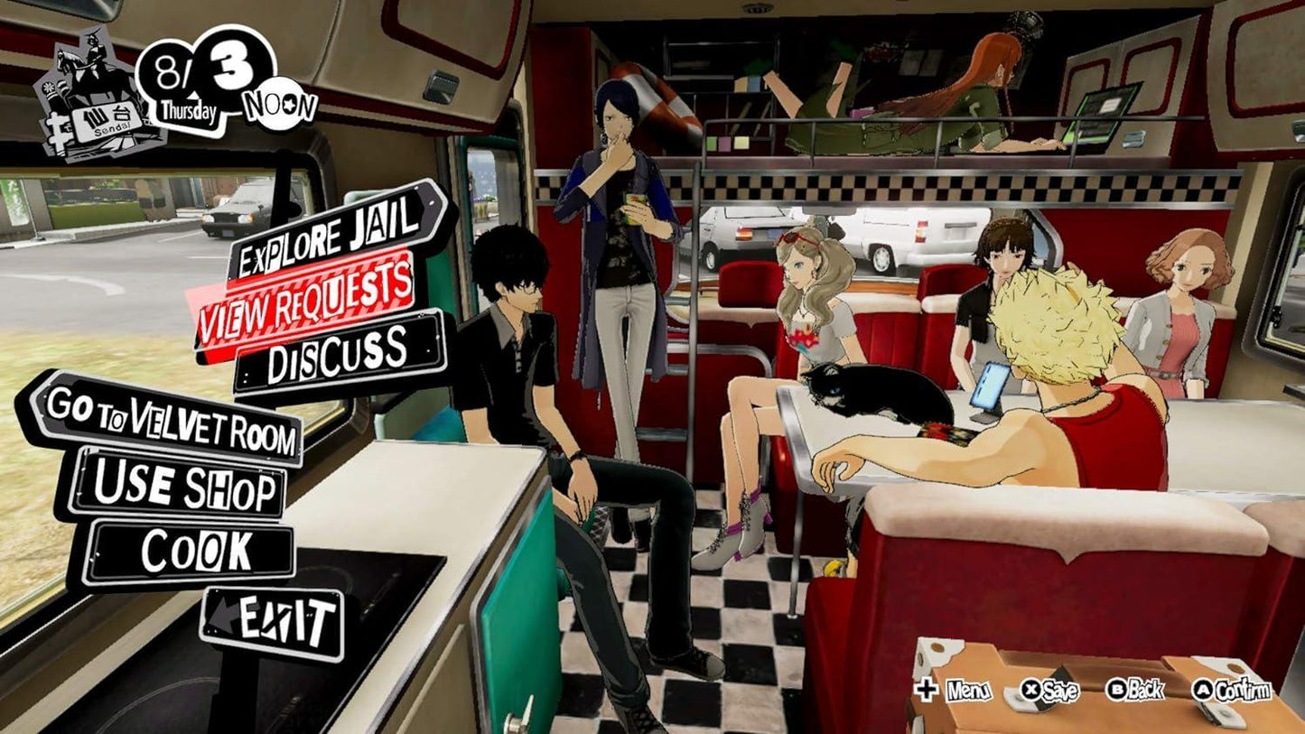 Persona 5 Strikers Ps4 Juego Físico