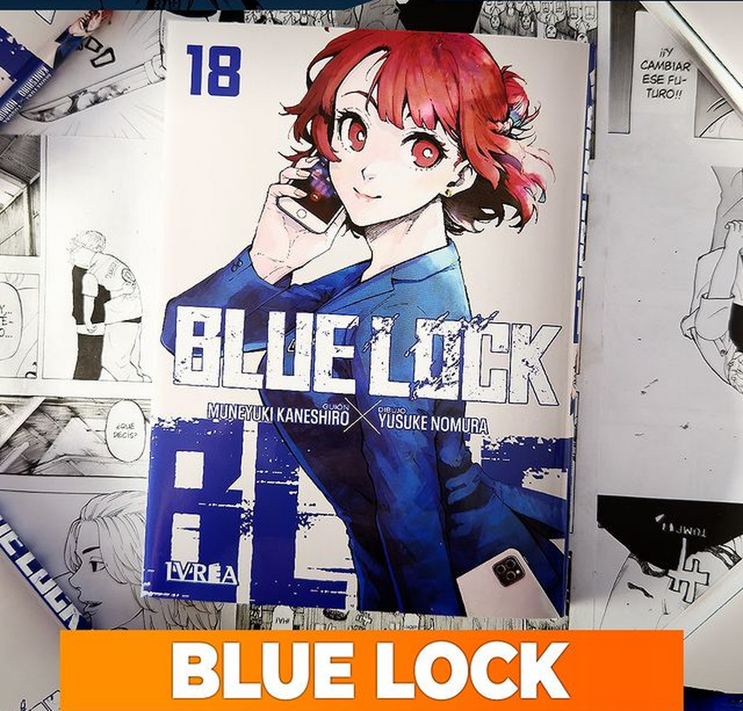 Manga Blue Lock 18 Ivrea Argentina