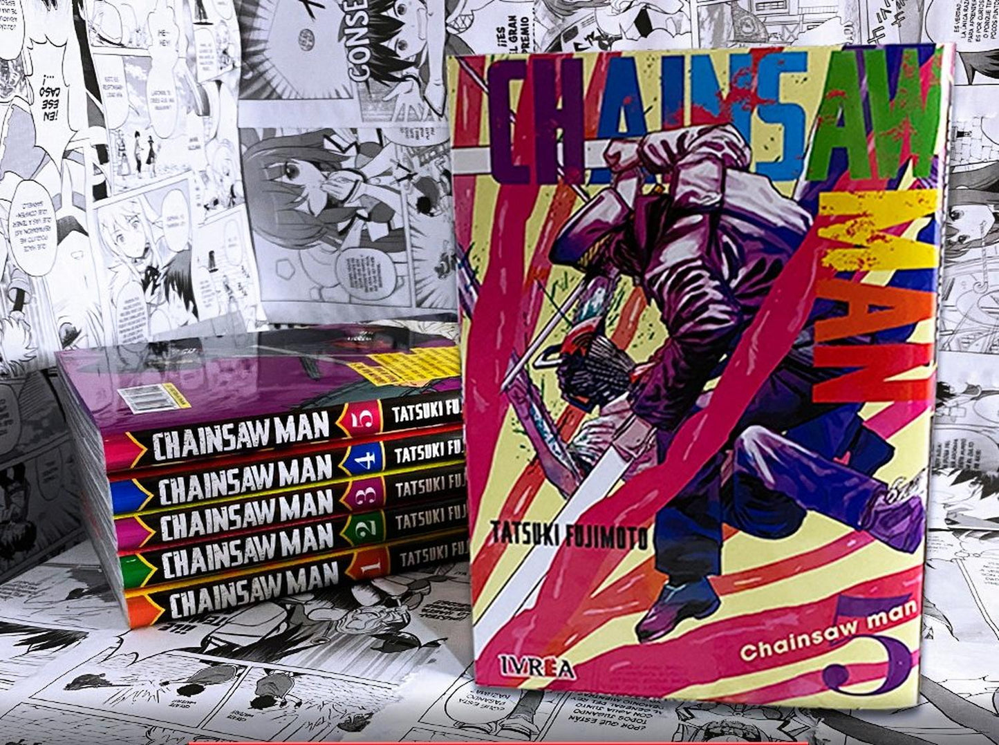 Manga Chainsaw Man 03 Ivrea Argentina