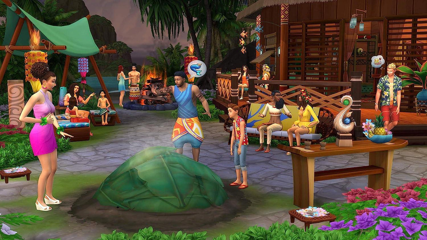 The Sims 4 Bundle Plus Island Living PS4 Físico